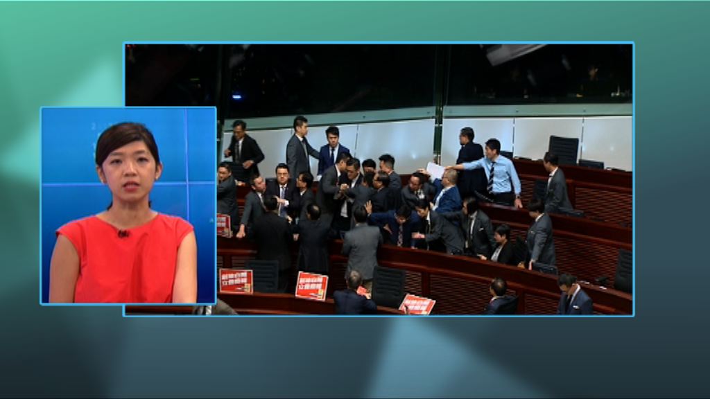 【政情】泛民被逐增建制信心　一地兩檢料周四表決