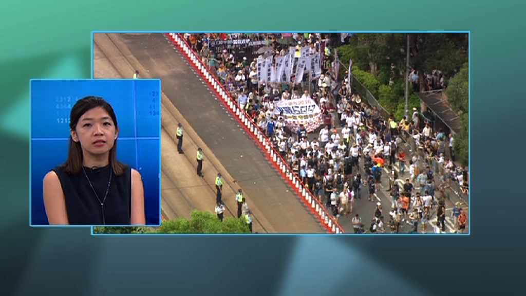 【政情】七一去向未定　遊行或變公民抗命