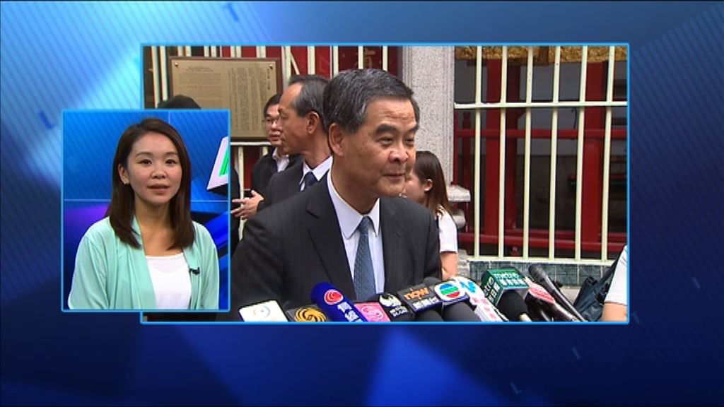 【政情】梁振英處理港獨無緣見習心腹