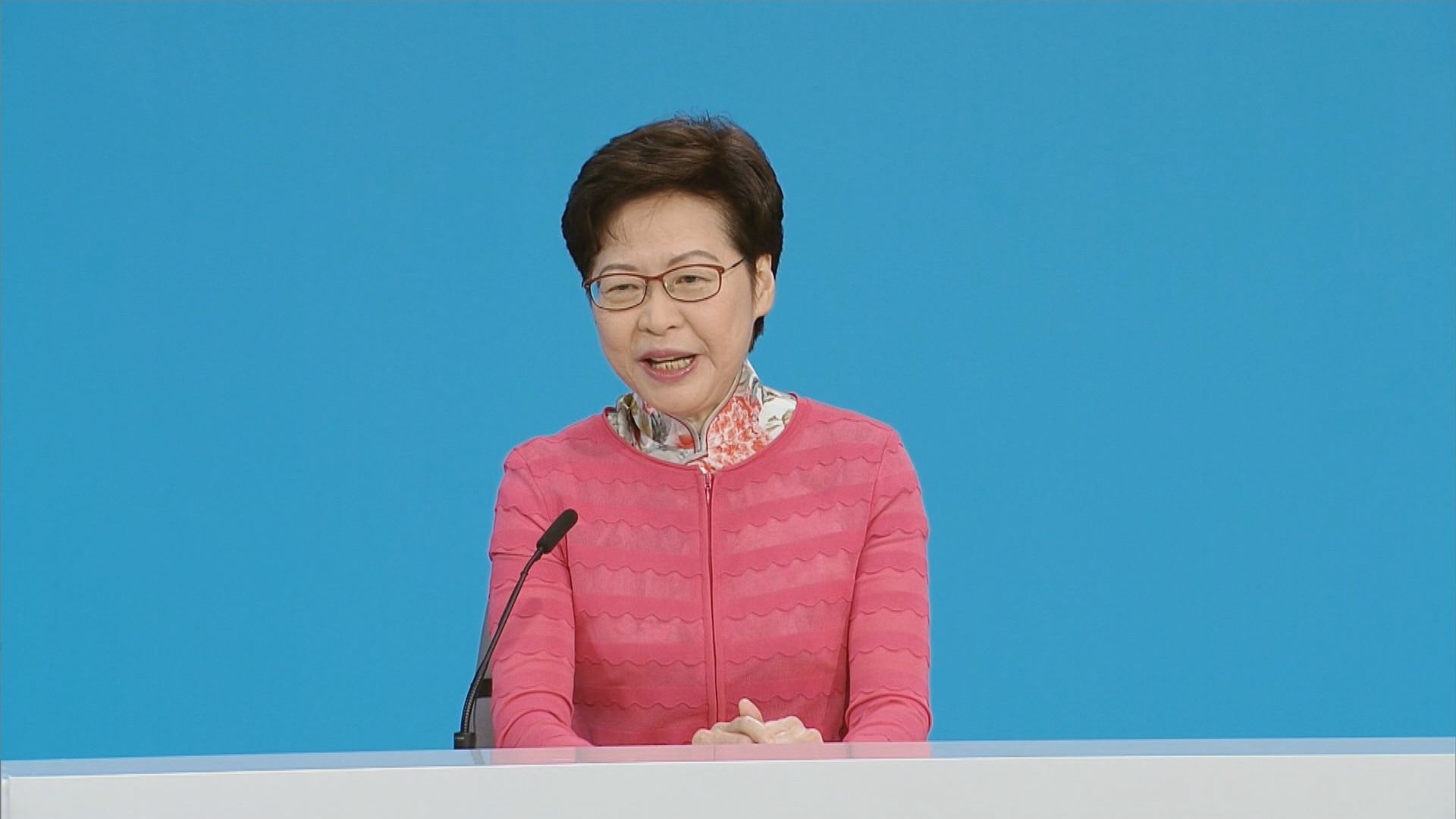 林鄭︰目前政治環境適合提北部都會區