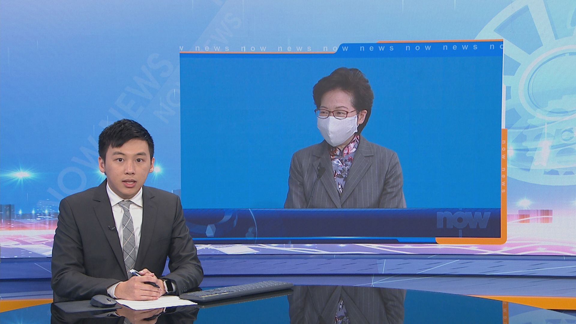 林鄭︰下階段強制檢測或同時推封鎖措施