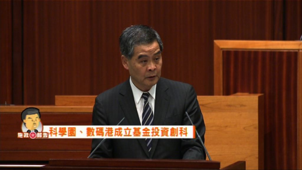 施政報告：創新及科技(一)