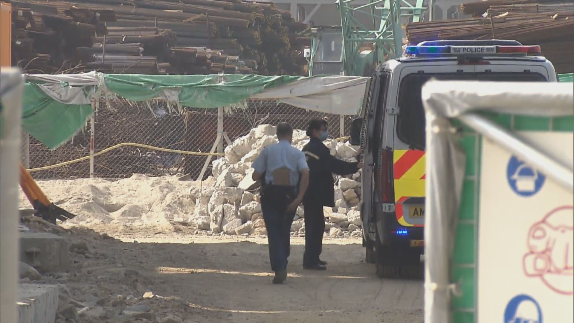 青衣工業意外一名工人高處墮下死亡