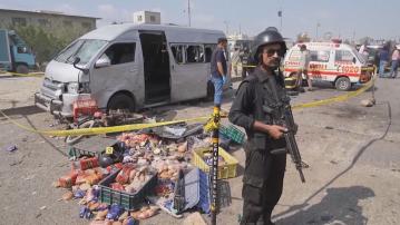 日本人車輛巴基斯坦遇炸彈襲擊 警擊斃一疑犯