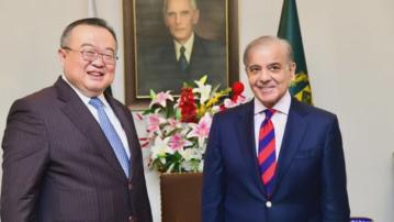 劉建超晤夏巴茲討論經貿及反恐等議題