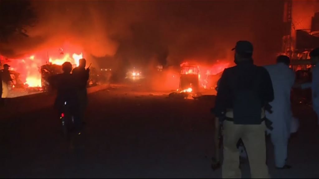 巴基斯坦奎達有軍車遭炸彈襲擊