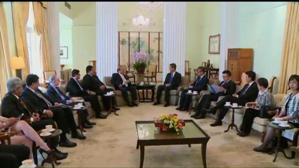 巴基斯坦總理謝里夫晤梁振英