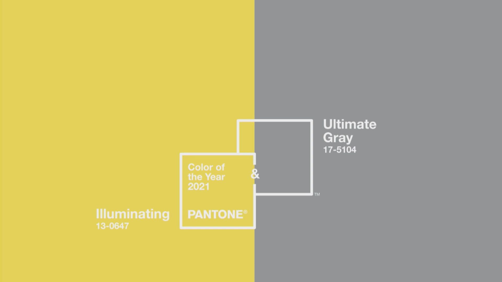 亮麗黃和極致灰獲選PANTONE年度顏色