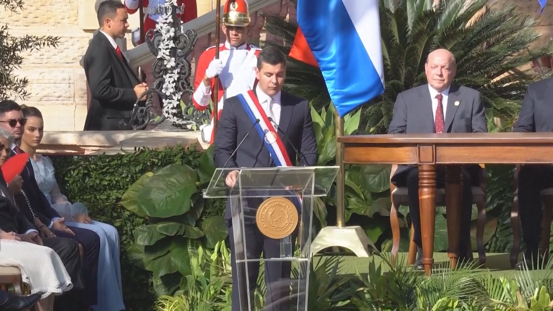 培尼亞就任巴拉圭總統 稱將續與台灣發展關係