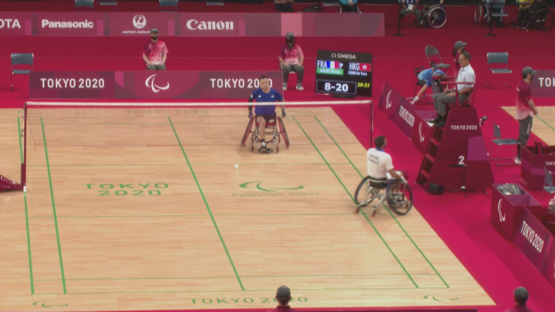 殘奧輪椅羽毛球　陳浩源首場分組賽勝出