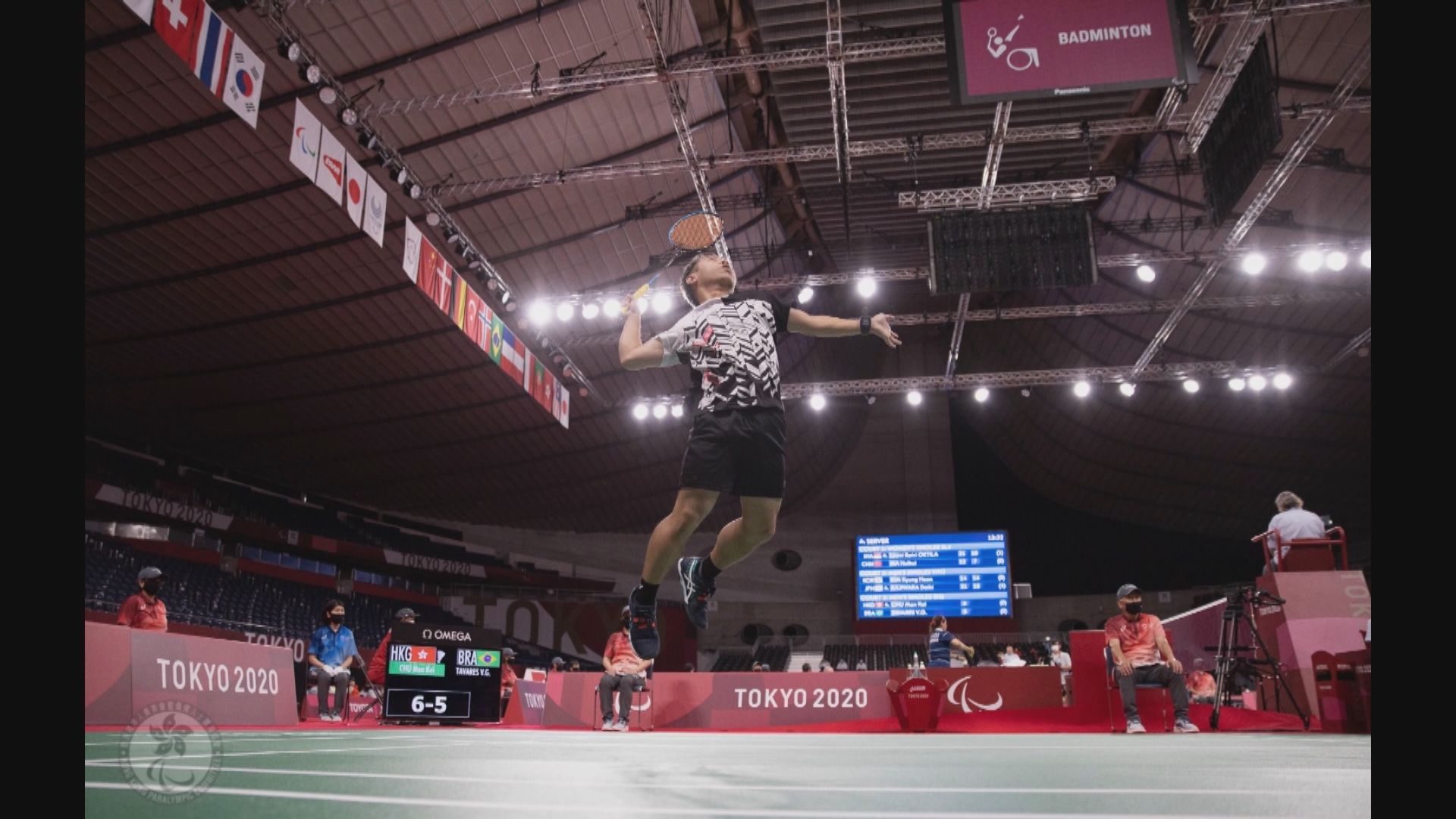 殘運羽毛球　男子SH6級單打朱文佳打入決賽