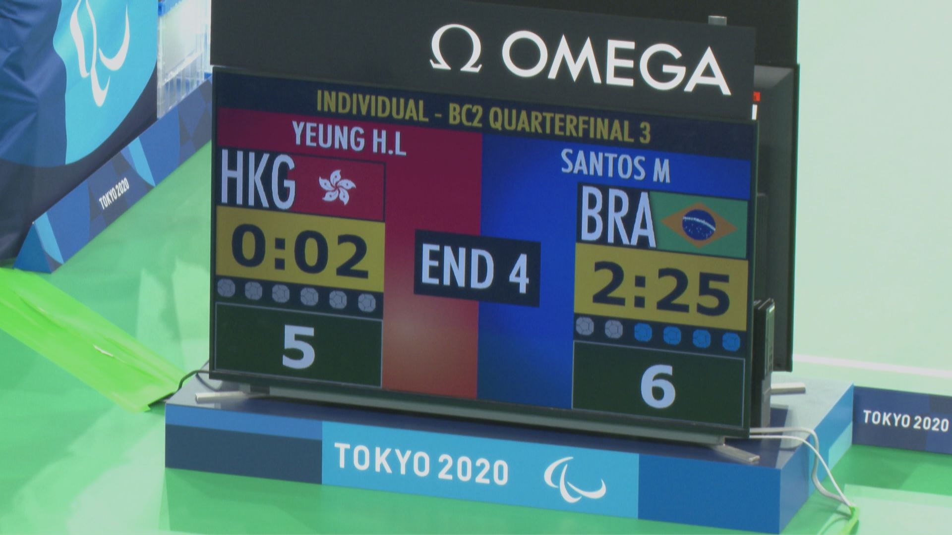 殘奧會　硬地滾球楊曉林僅輸一分八強止步