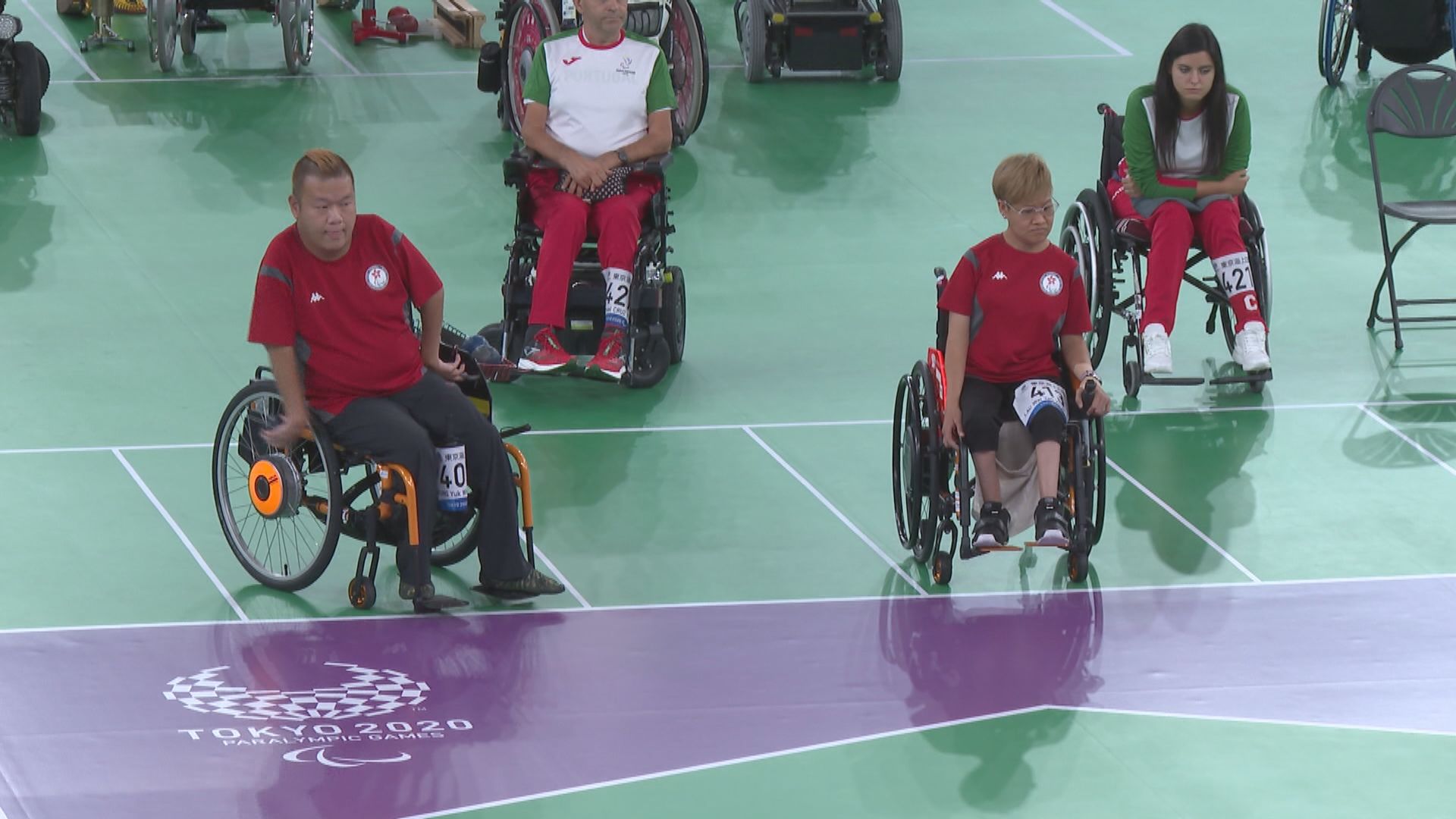 殘奧會　梁育榮劉慧茵闖硬地滾球BC4雙人賽決賽