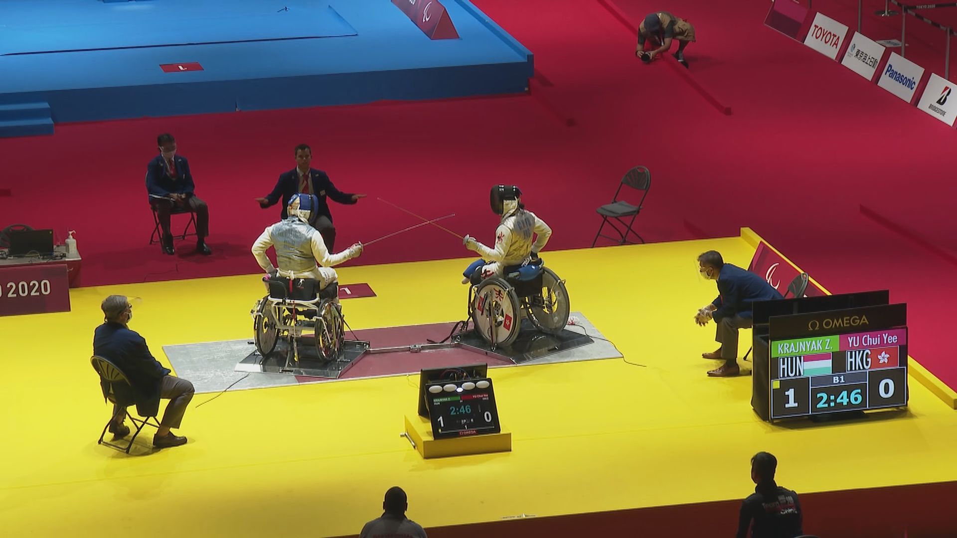 東京殘奧　女子花劍團體賽港隊季軍戰不敵匈牙利