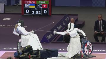 巴黎殘奧女子重劍B級個人賽　港隊湯雅婷第4名完成