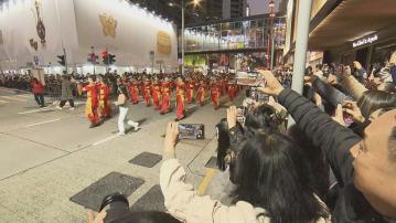 新春花車巡遊晚上尖沙咀舉行