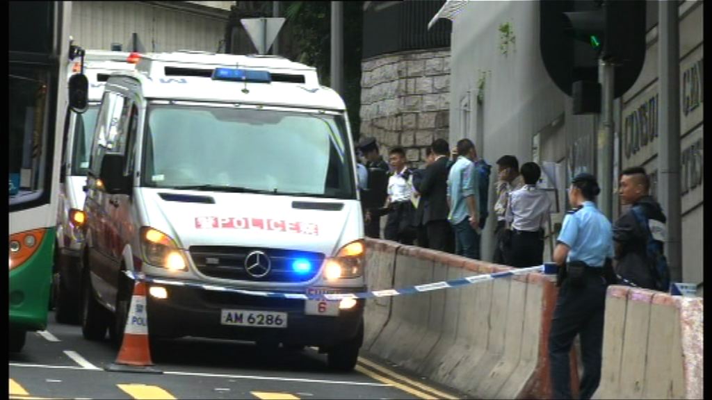 美國駐港領事館接有粉末可疑信件　停辦簽證