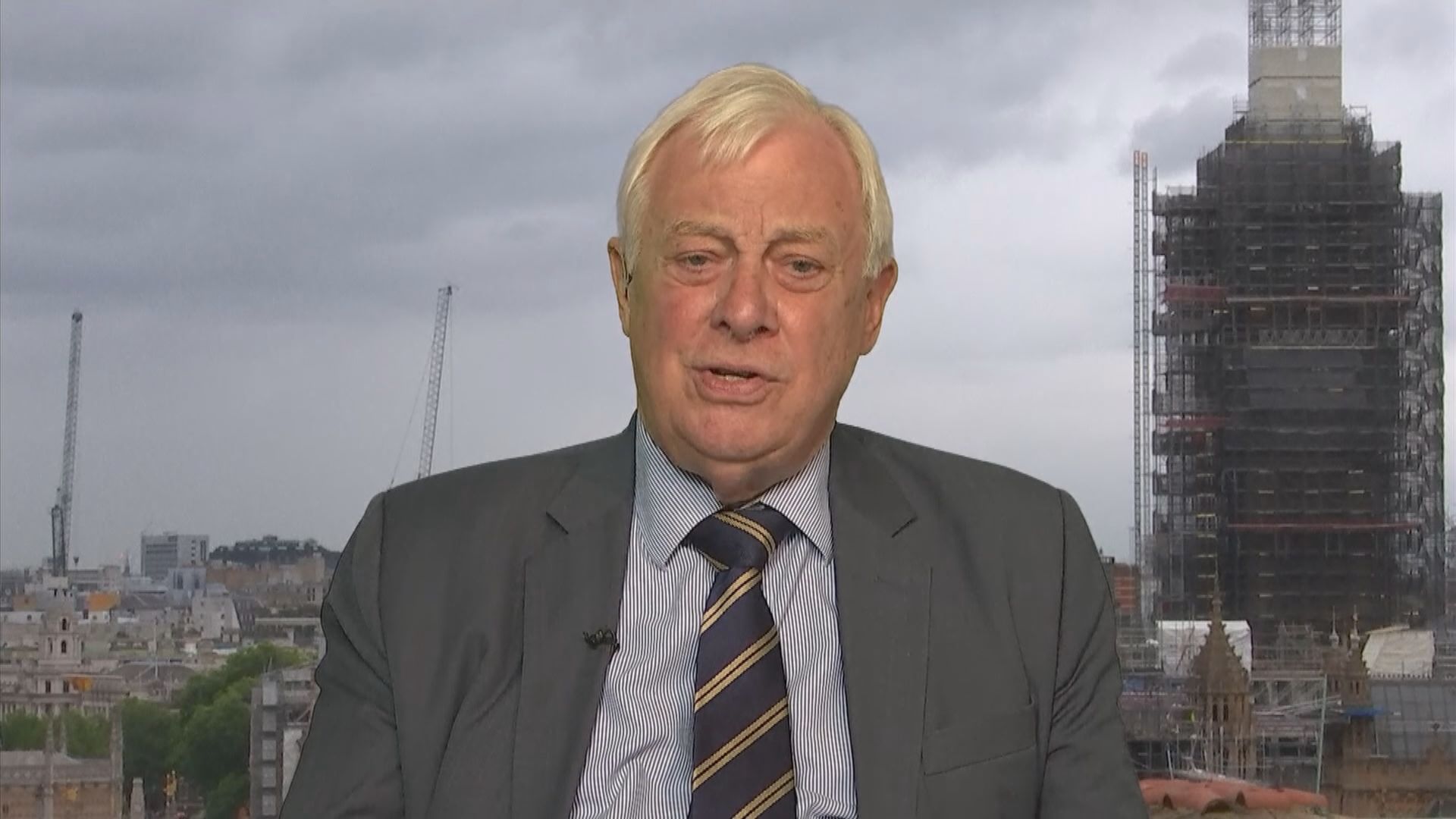 彭定康認為英國有道義責任支持香港