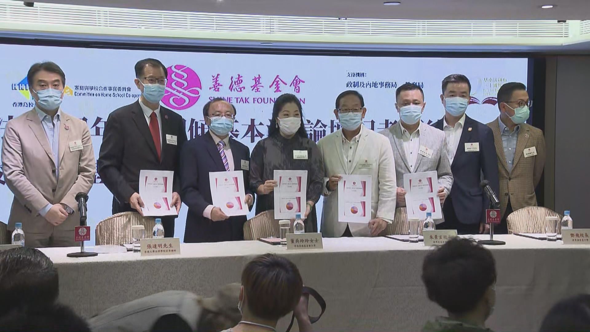 調查：七成五中小學校長教師指教育局基本法教育不足