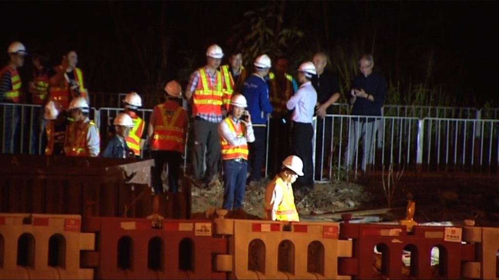 香港電訊新界北光纖電纜遭掘路破壞