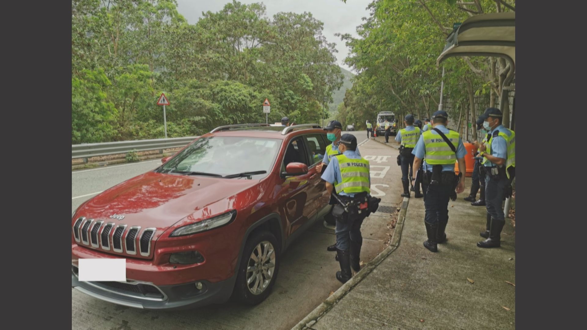 十九司機涉使用偽造封閉道路許可證被捕