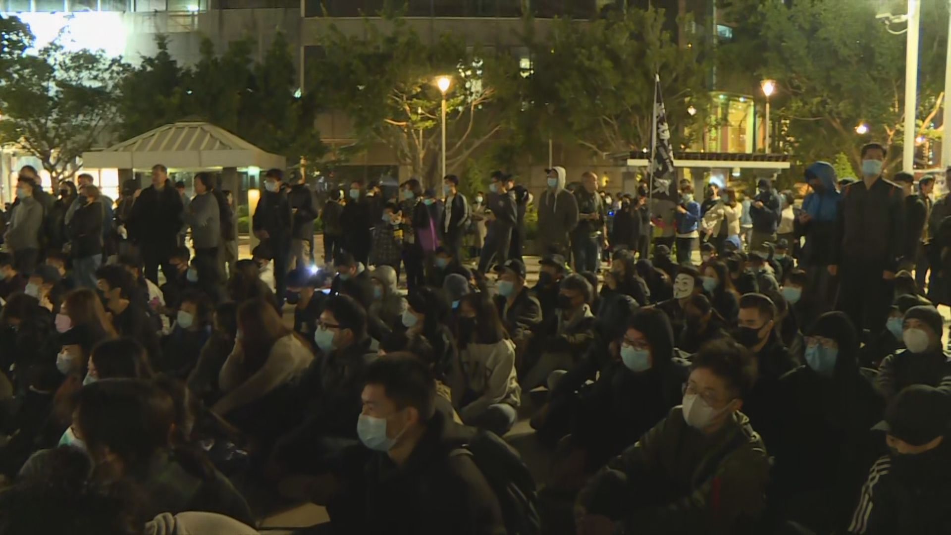 過百人在天水圍集會呼籲市民關注721事件