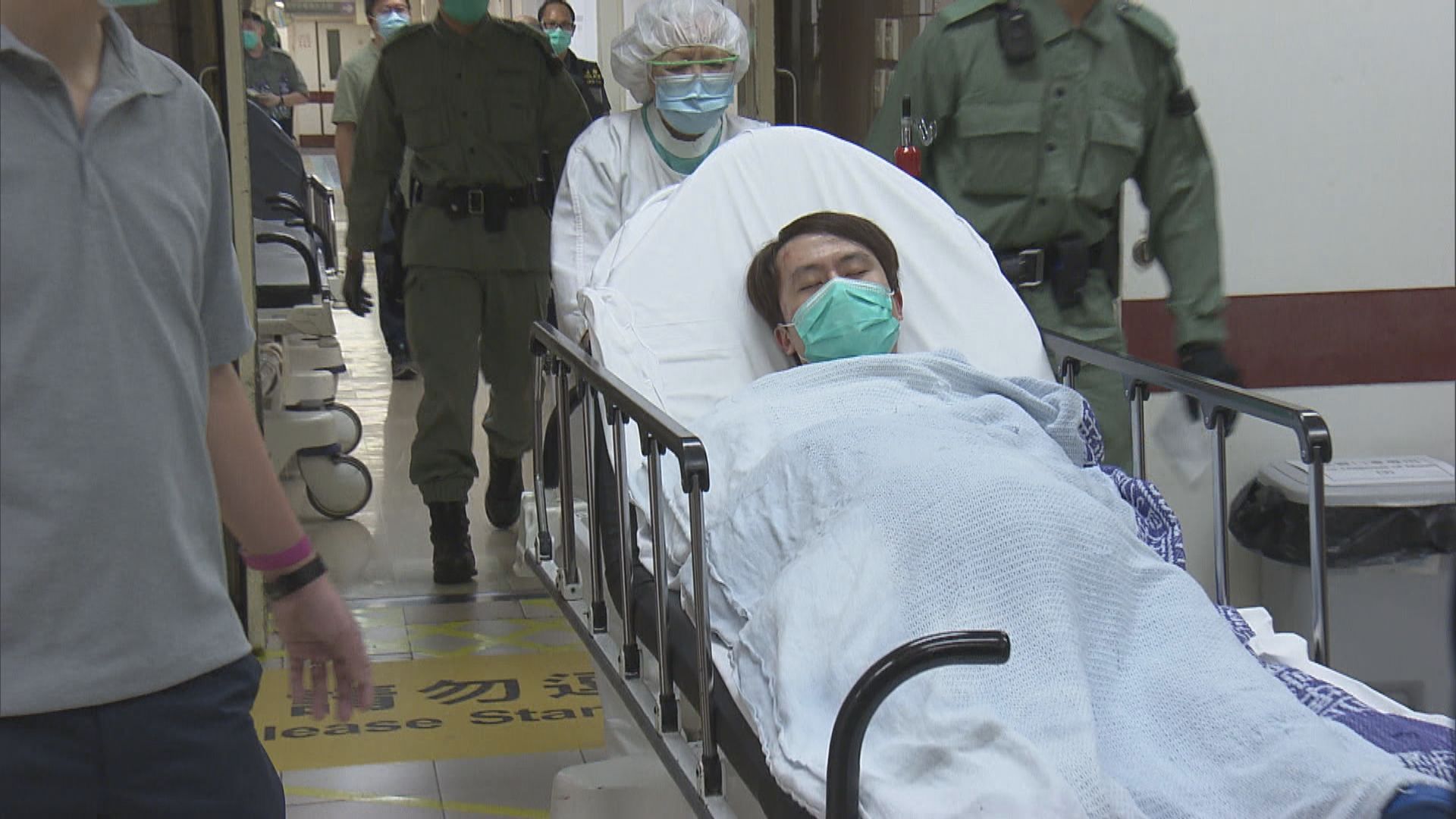 昨晚多區人群聚集約230人被捕　鄺俊宇被捕面有瘀傷