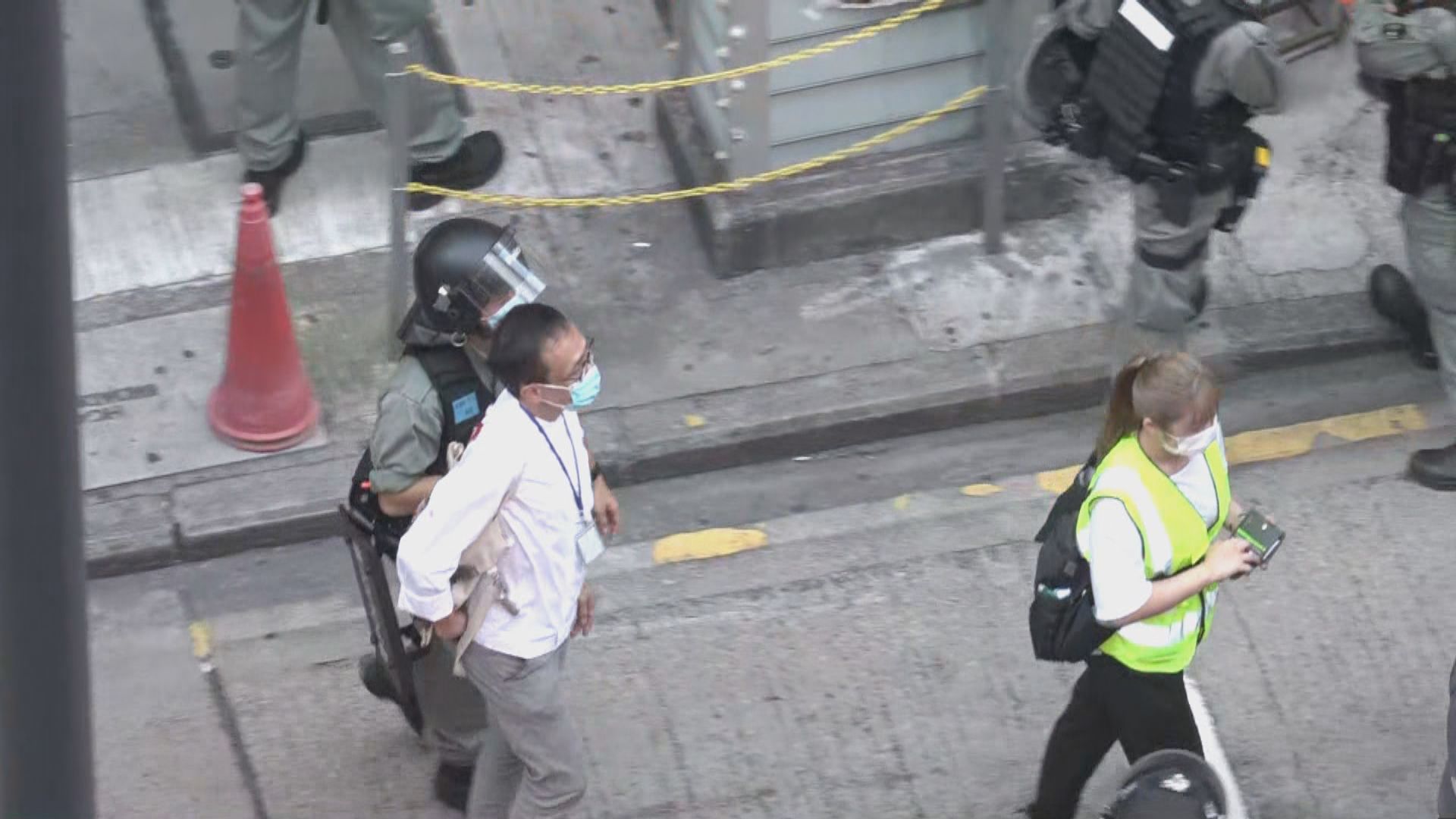 有市民在佐敦遊行反港區國安法　警方拘捕五十三人