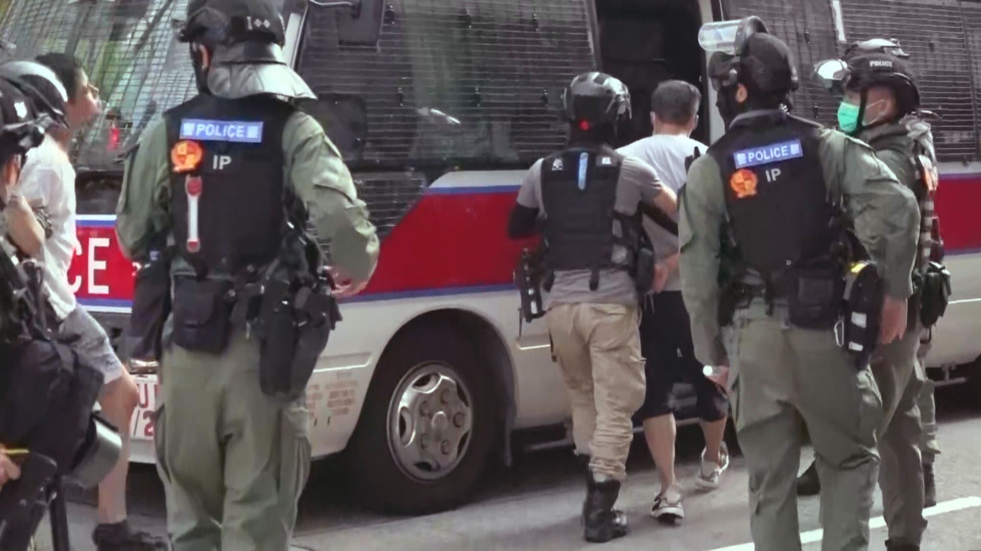 警方於油尖旺一帶拘至少289人　主要涉非法集結