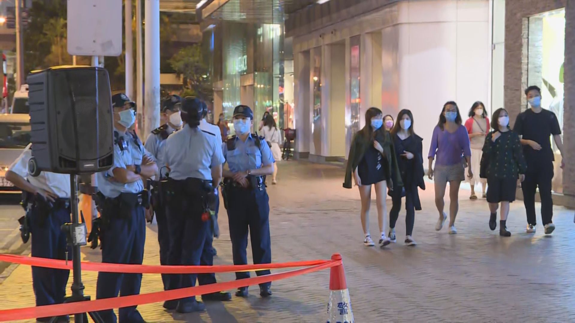 警金鐘拘一男涉違反港區國安法