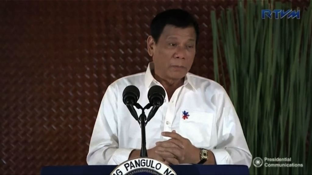 杜特爾特籲美特種部隊撤離