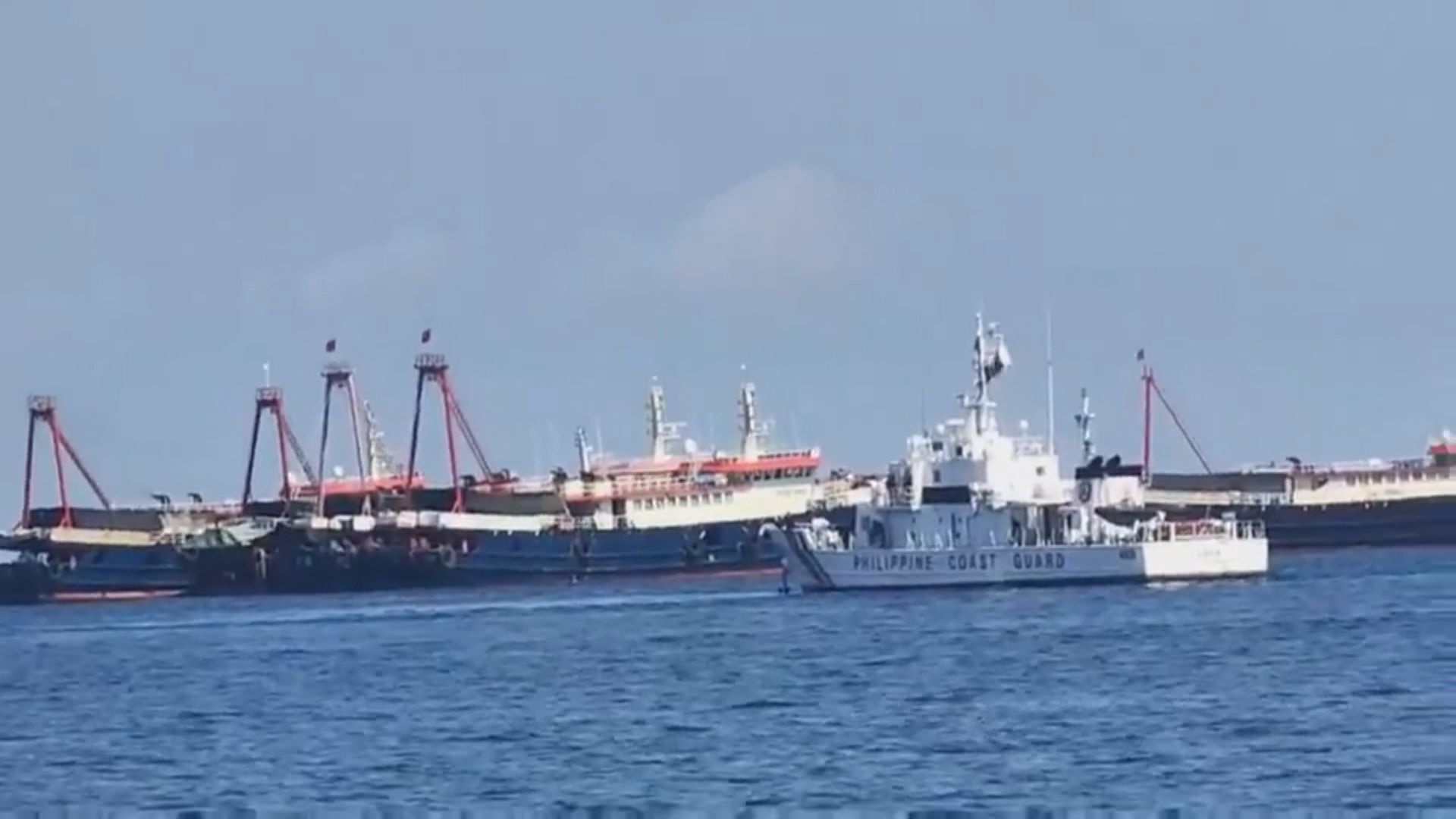 菲律賓軍方在仙賓礁發現七艘中國船隻