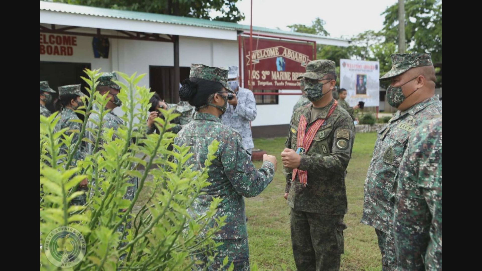 菲律賓總參謀長到訪與中方有主權爭議的中業島