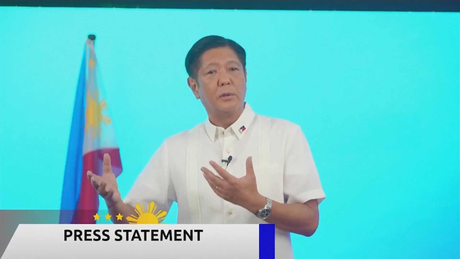 中美領導人祝賀小馬可斯當選菲律賓總統