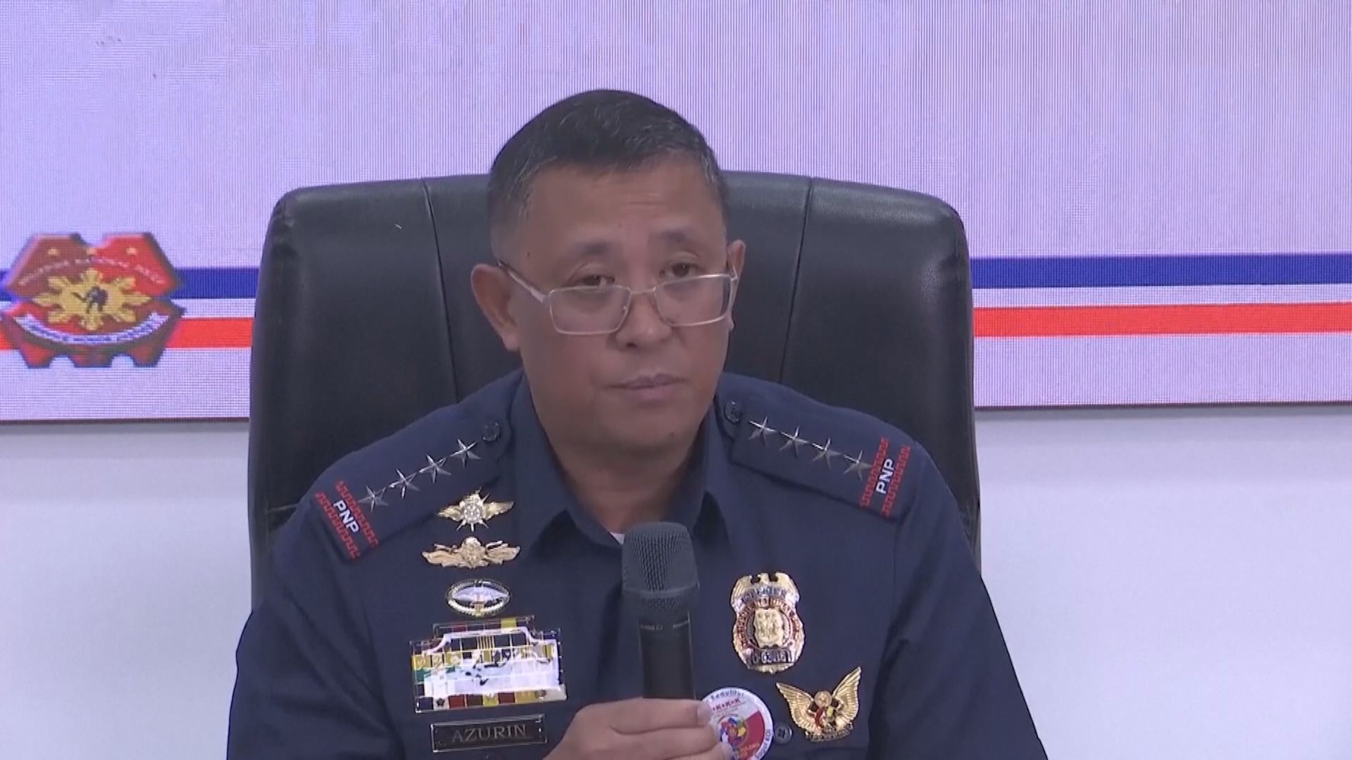 菲律賓警察總長請辭　冀帶頭重振警隊形象