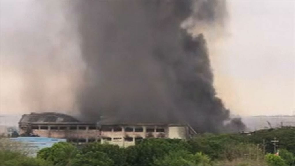 菲律賓工廠大火逾百人受傷