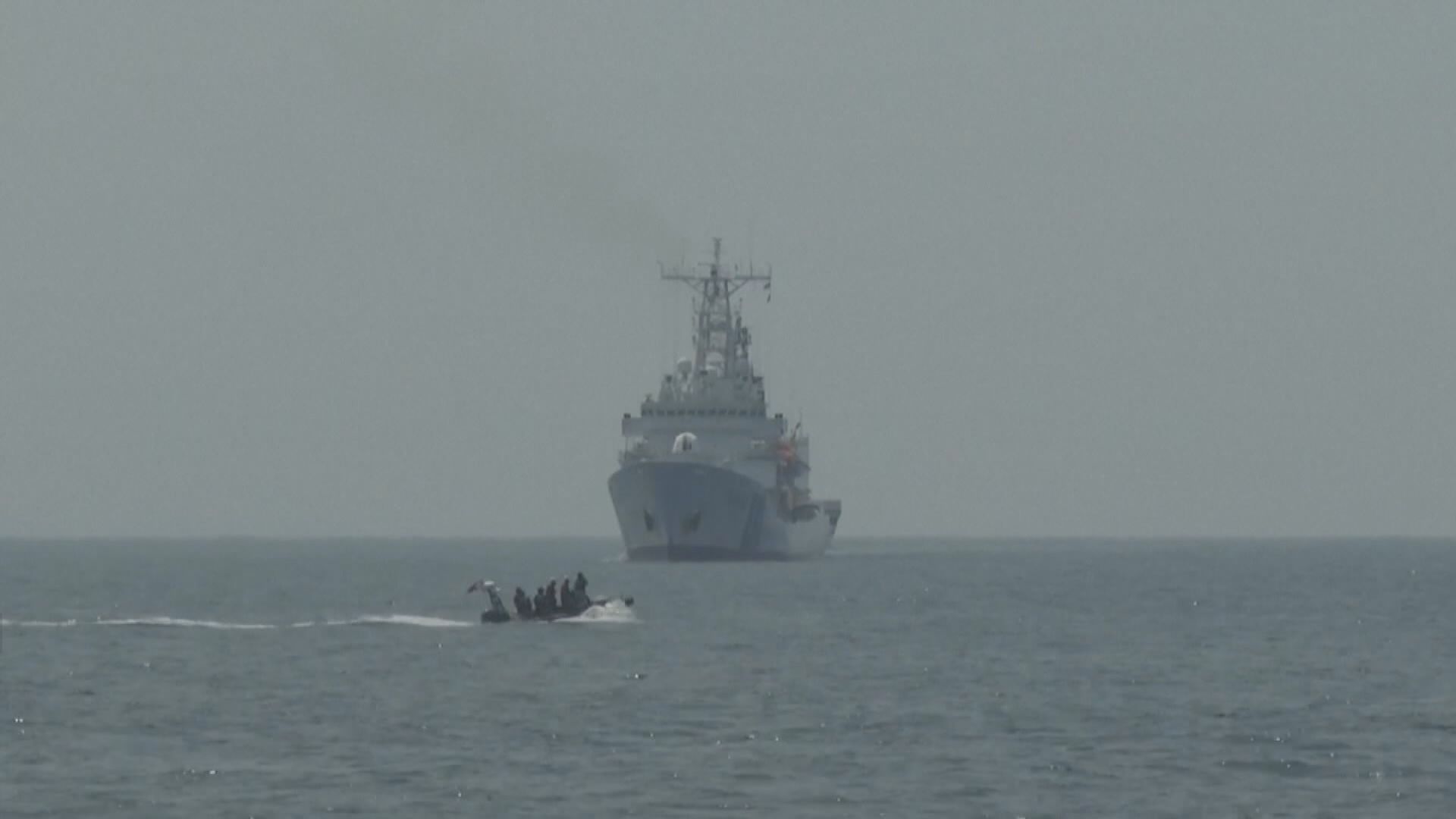 菲美日繼續在南海附近聯合巡航演習