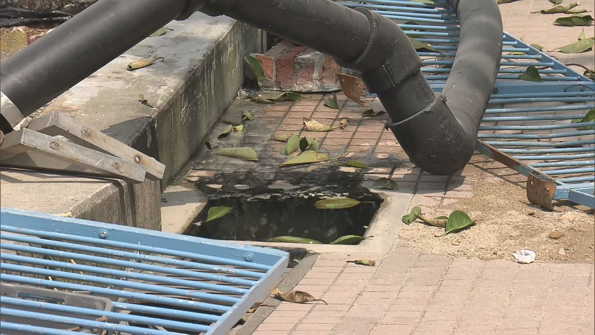 西貢污水處理廠設施嚴重受損