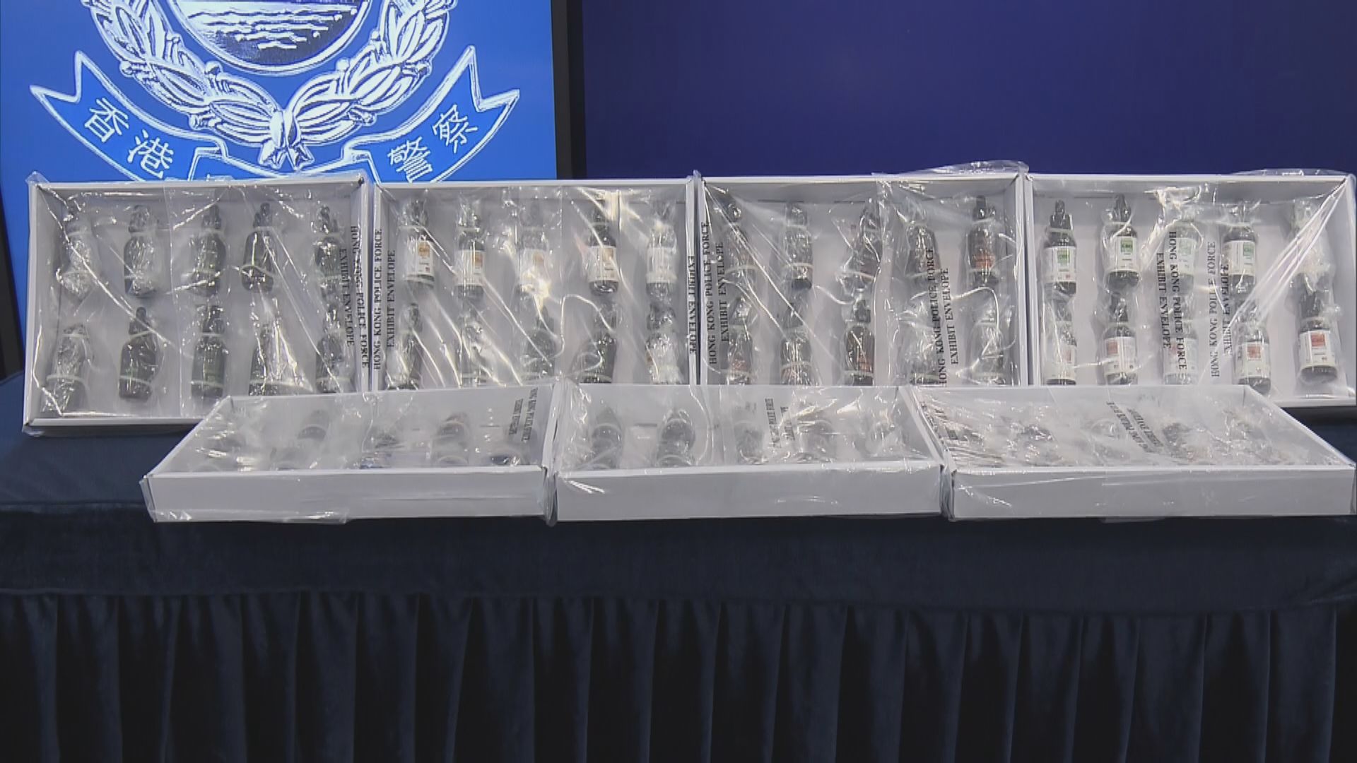 警方檢逾1500件懷疑含四氫大麻酚產品　拘捕8人