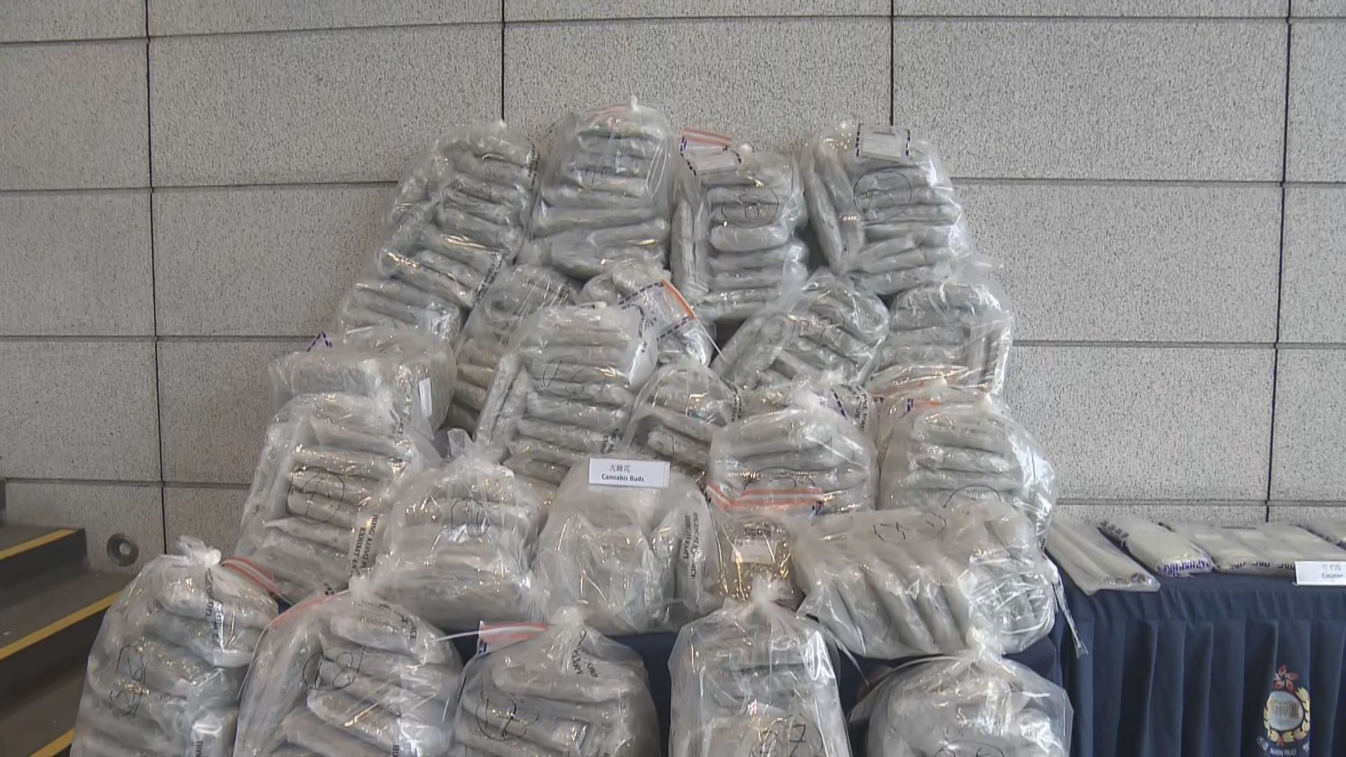 警方檢158公斤可卡因及大麻花拘兩人