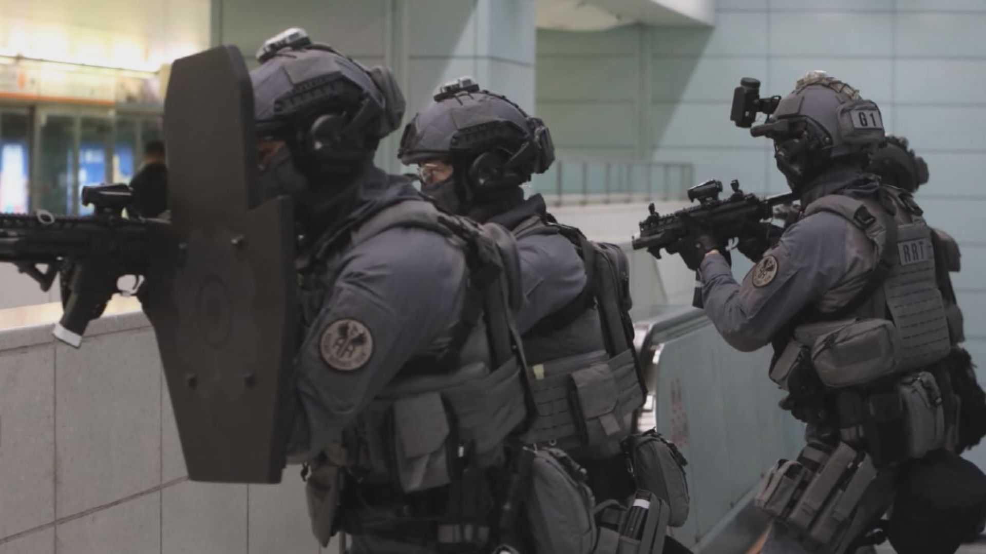 警方及港鐵周六於青衣站進行聯合反恐演習