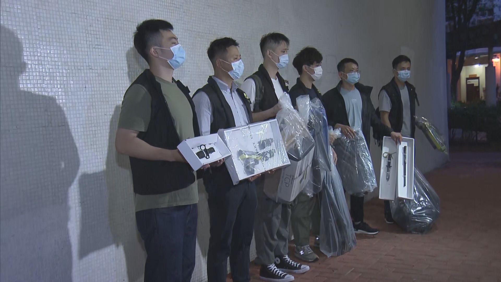 粉嶺欣盛苑槍械案　警指搜獲胡椒彈槍與警方所用的相近