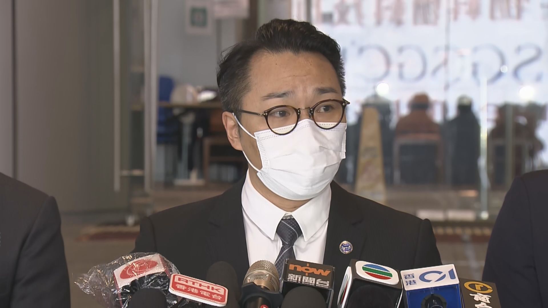 警方拘捕兩男　據了解涉恐嚇總裁判官蘇惠德