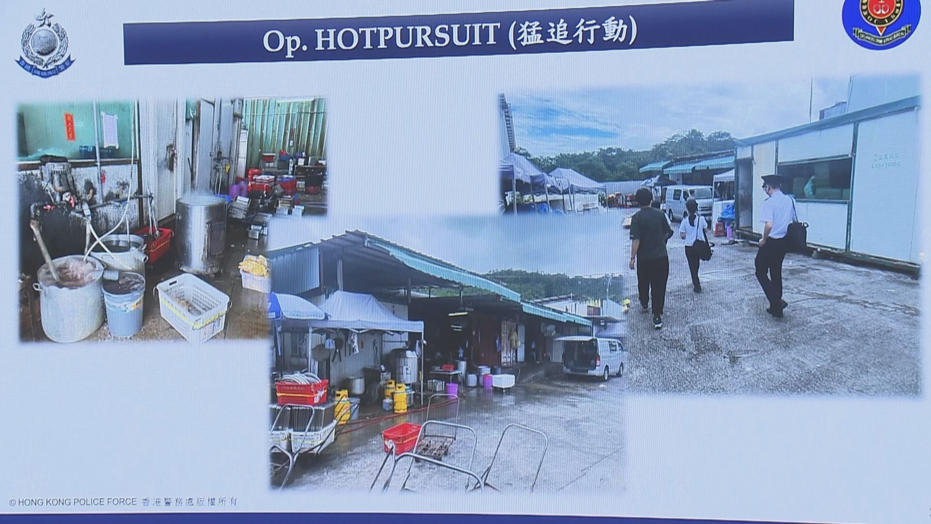 黑幫壟斷地盤飯盒生意索保護費 警拘180人