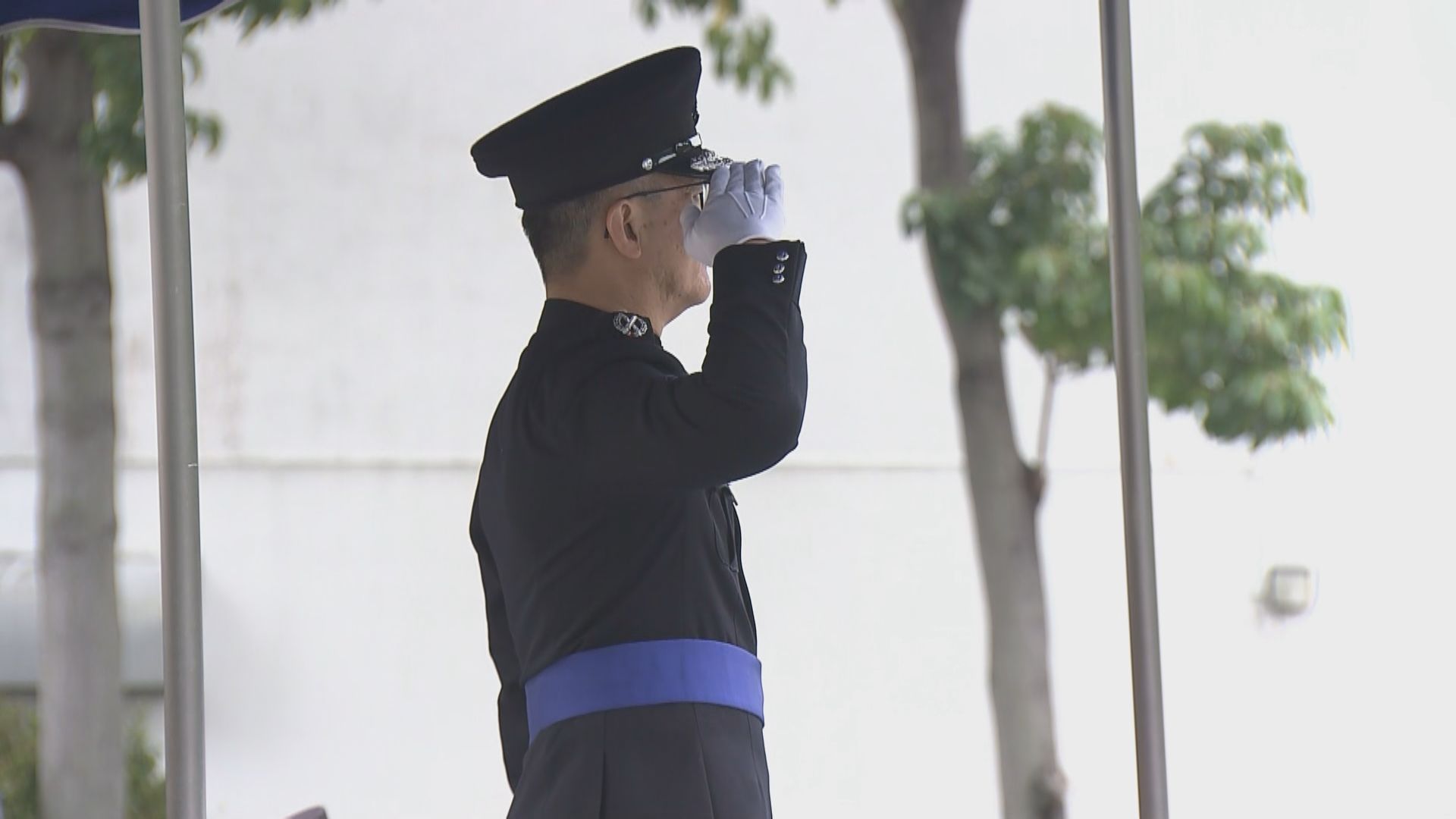 蕭澤頤任內最後一次出席警察結業會操　形容36年警隊生涯此生無憾