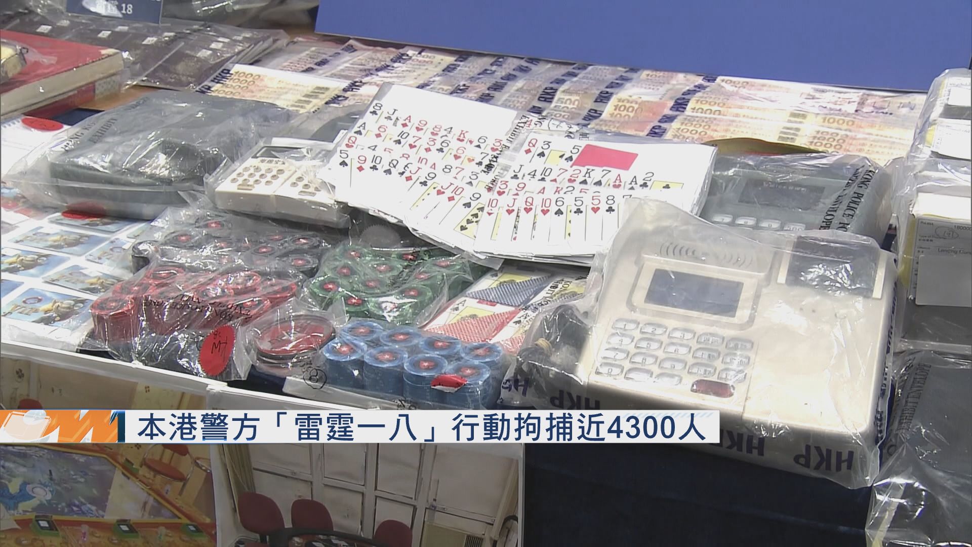 警方： 拘捕人數上升並非本港治安變差