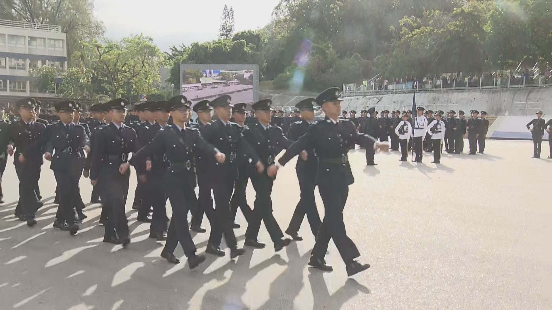 警察學院結業會操有221人畢業　葉雲龍︰防止別有用心者以災亂港