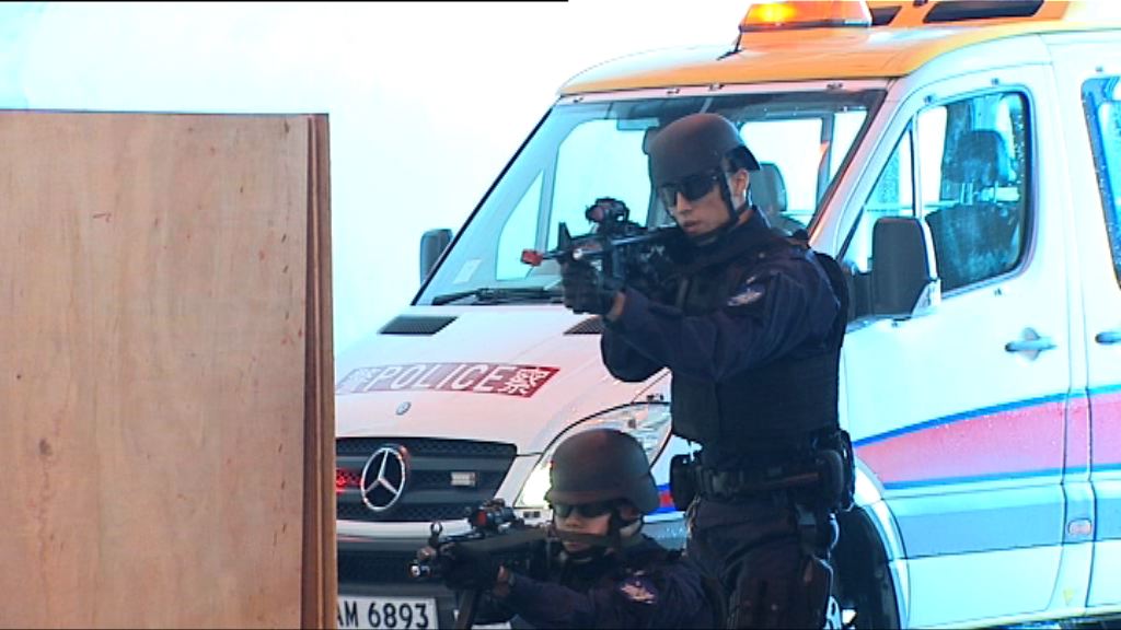 機場特警加緊演練應對國際恐襲威脅