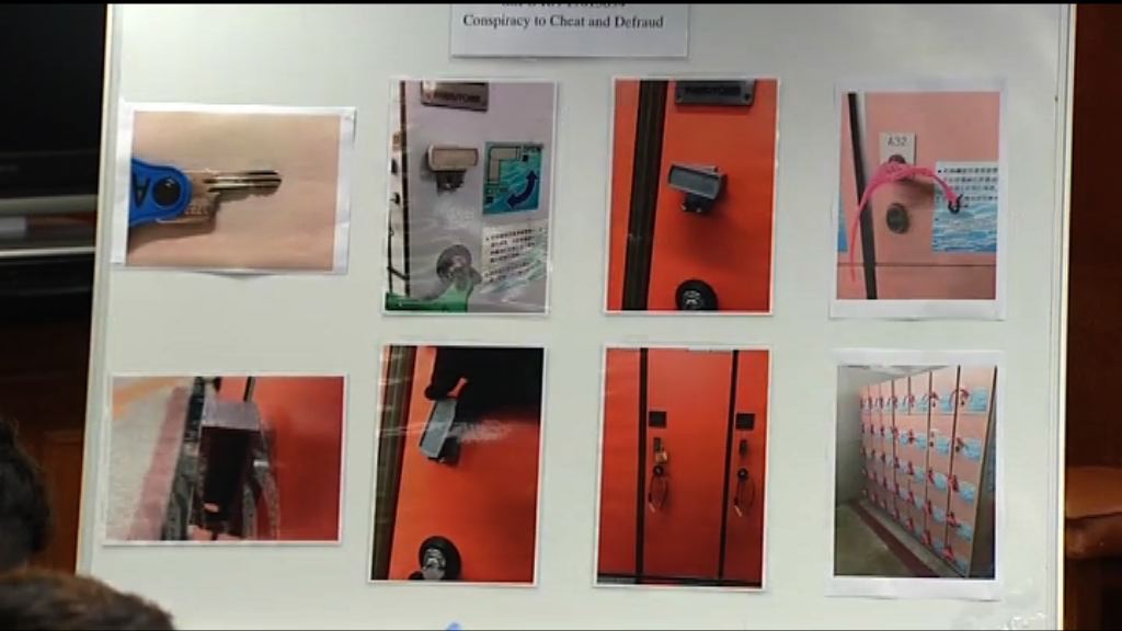 警拘六人涉體育館更衣室盜信用卡