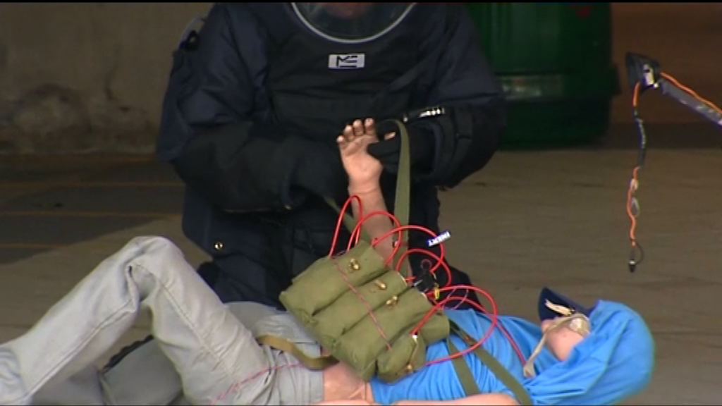 警方反恐演練　模擬演唱會發生恐襲